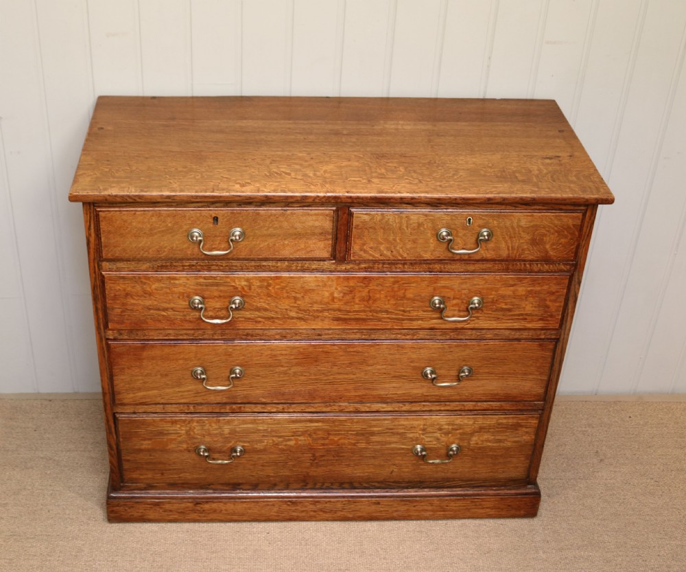 Solid Oak Chest Of Drawers View V