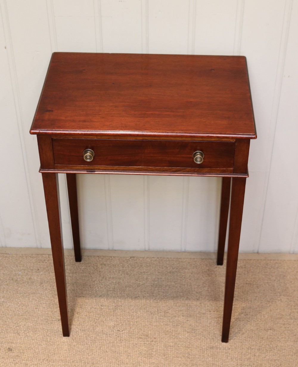 Small Proportioned Mahogany Side Table View IV