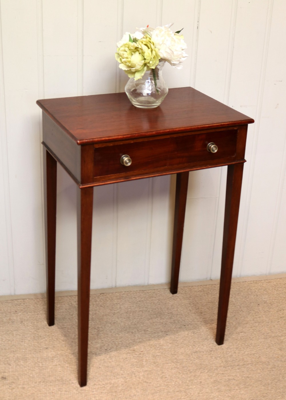 Small Proportioned Mahogany Side Table View VI