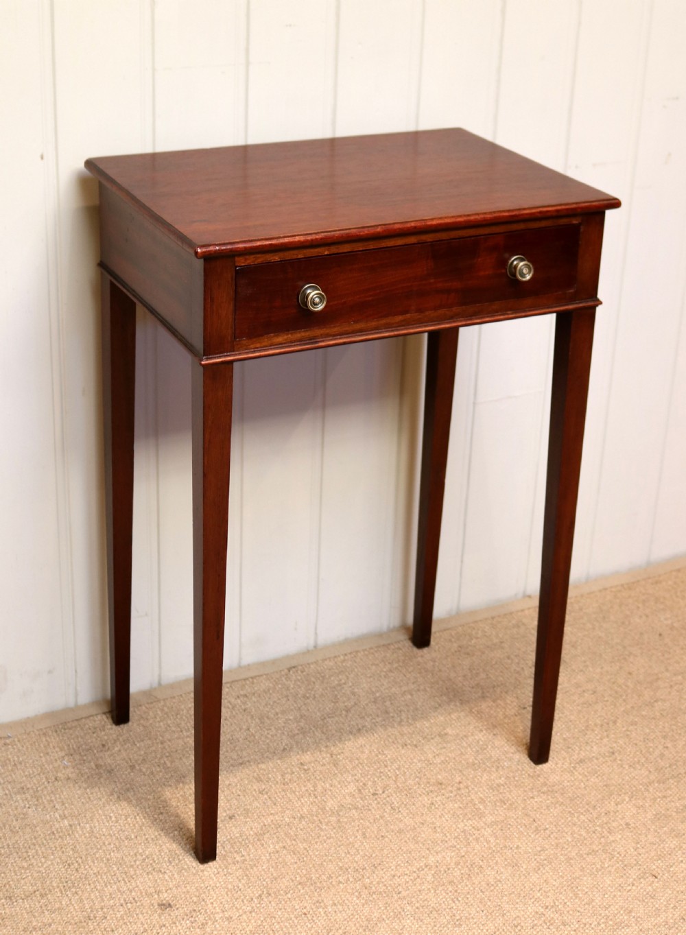 Small Proportioned Mahogany Side Table View VIII