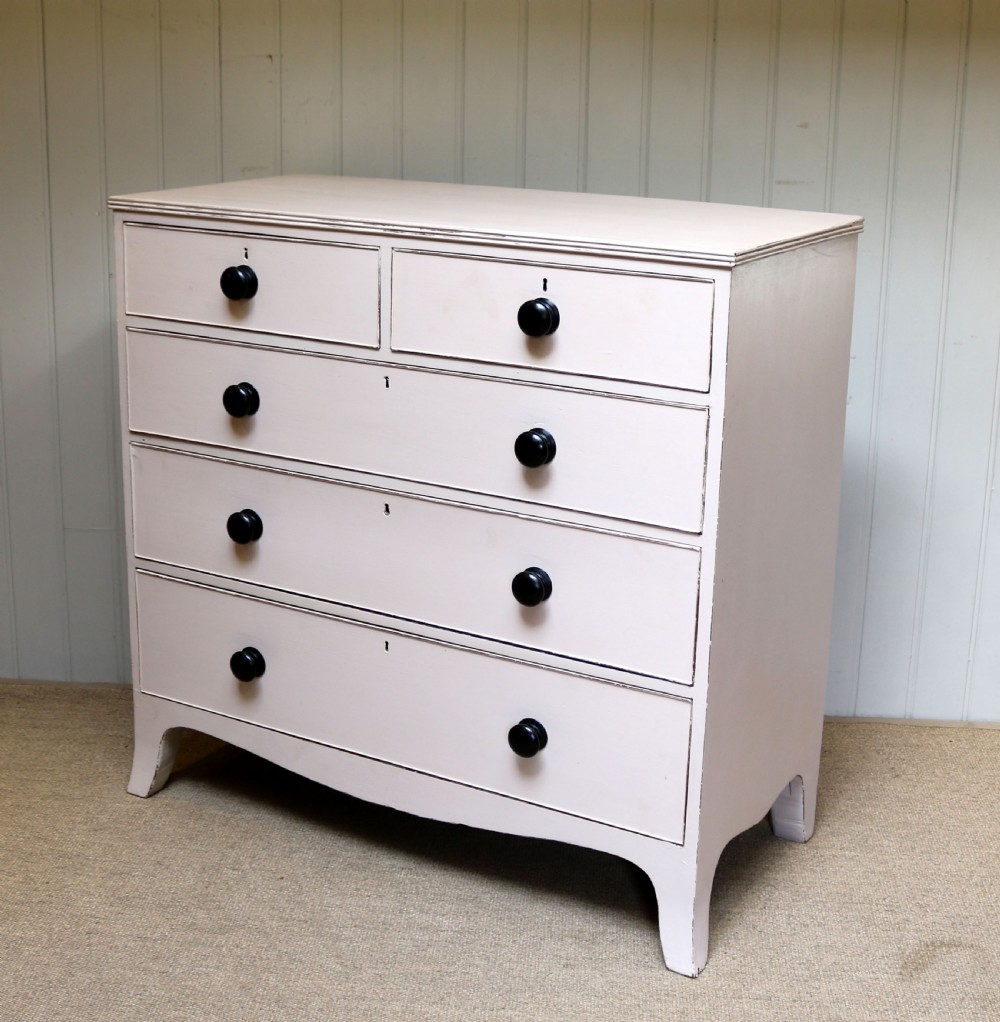 Early Victorian Painted Chest Of Drawers  View III