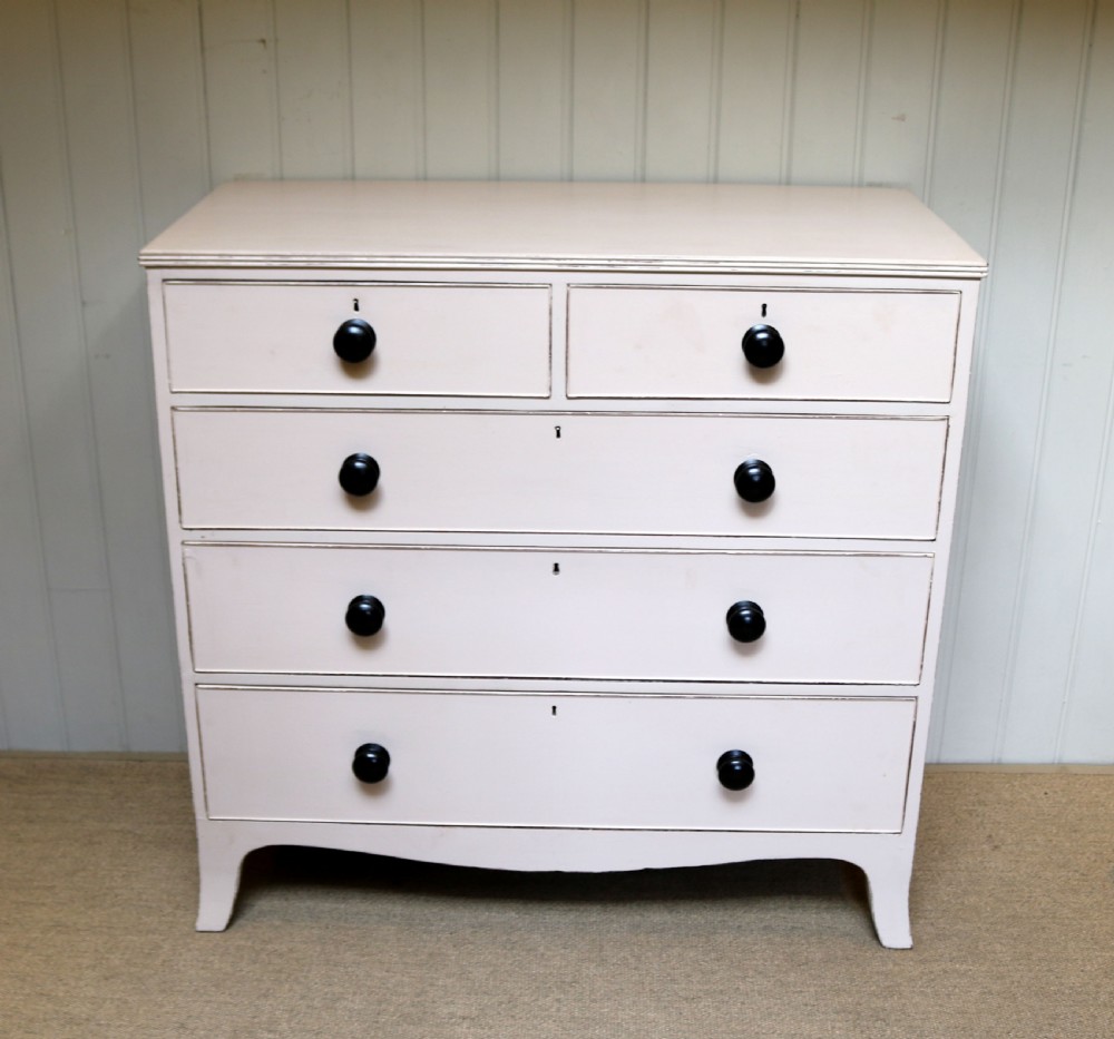 Early Victorian Painted Chest Of Drawers  View VII