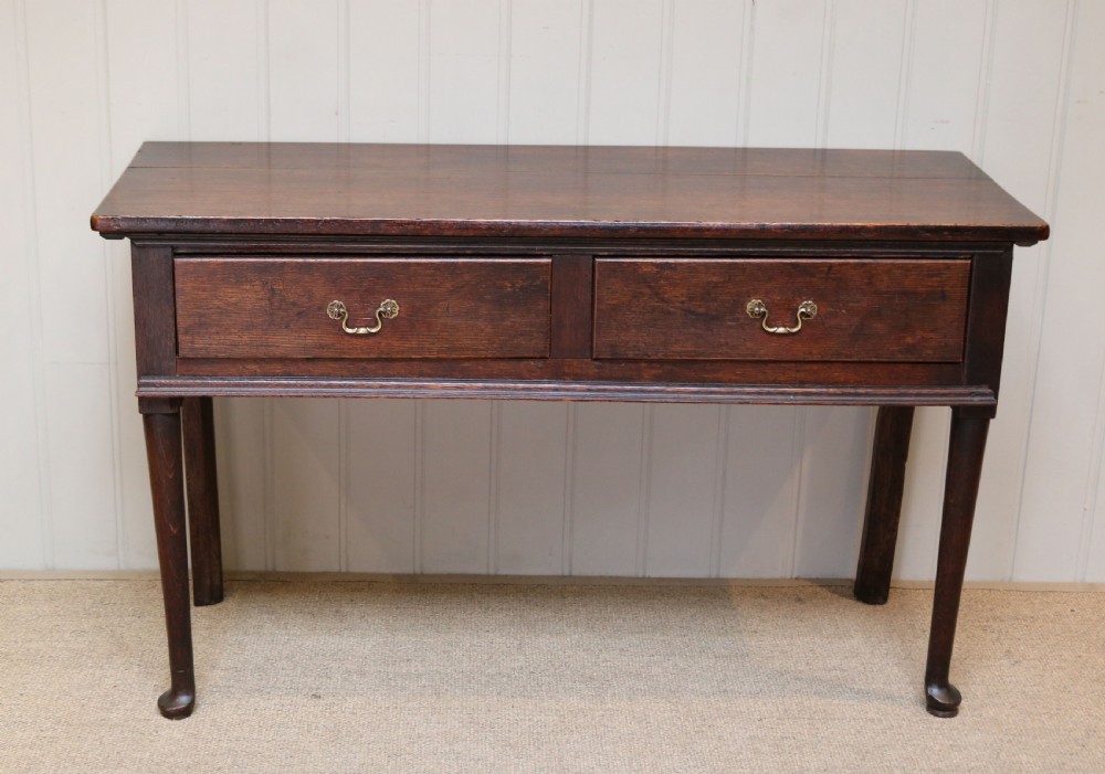 Georgian Oak Side Serving Table