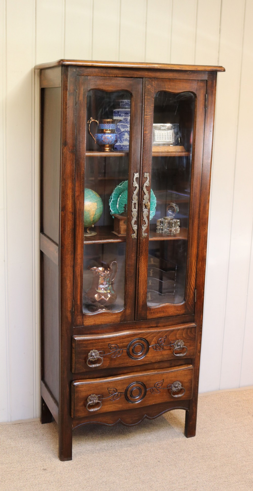 French Beech Display Cabinet View VII