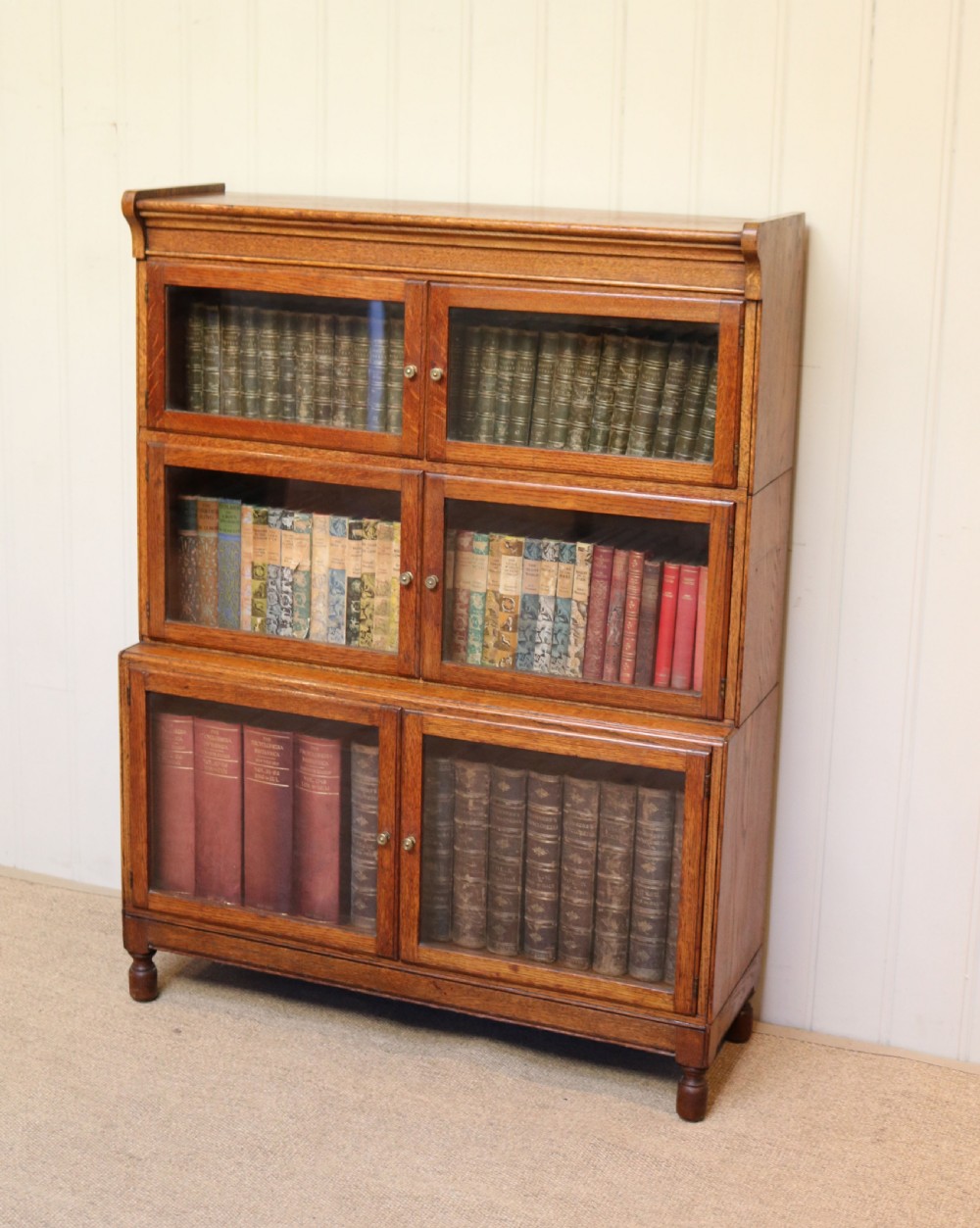 Oak Stacking Bookcase View III