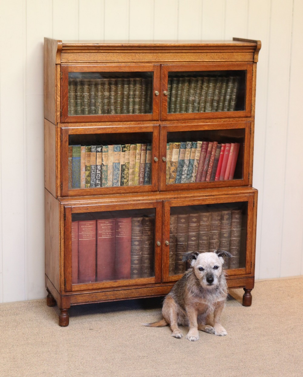 Oak Stacking Bookcase View V