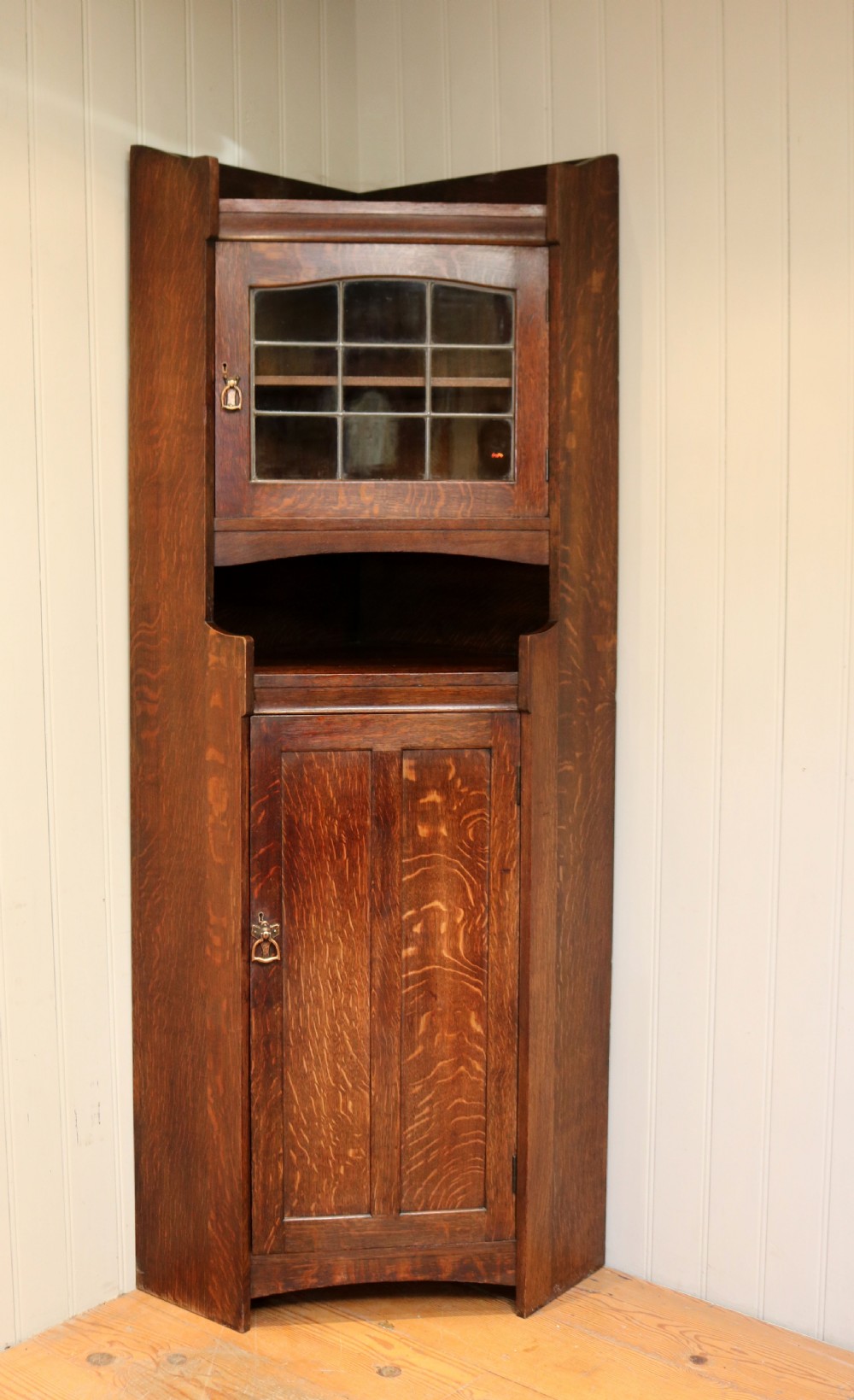 Arts And Crafts Corner Cabinet View VIII