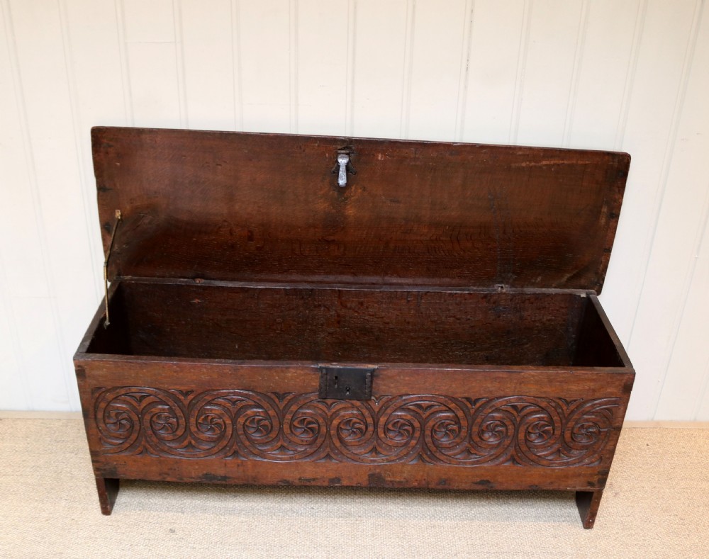 Early 18th Century Oak Coffer View III