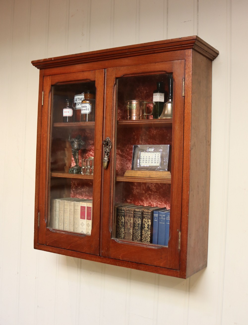 Mahogany Wall Cabinet View III