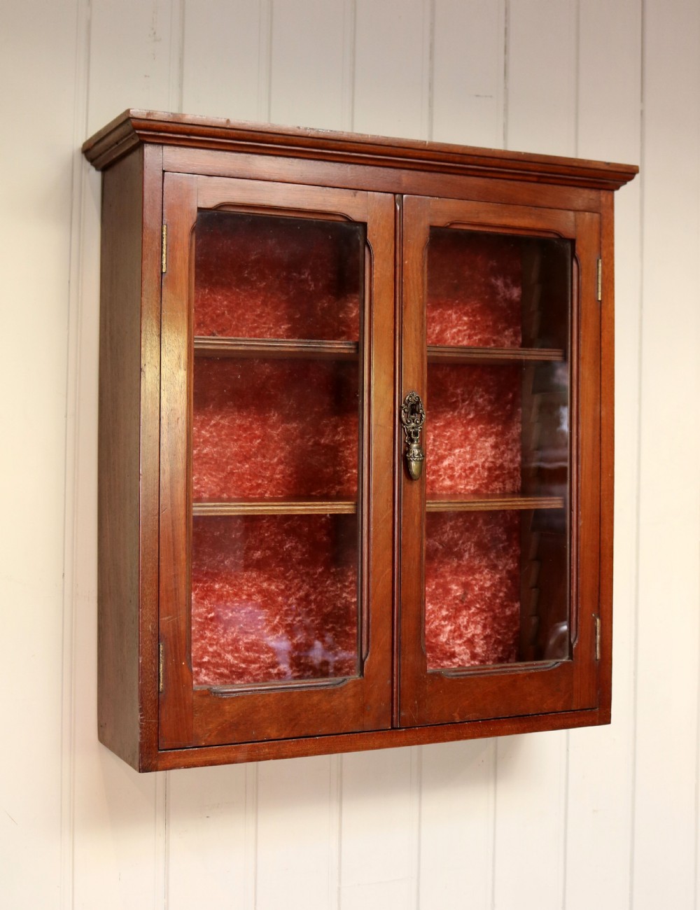 Mahogany Wall Cabinet View IV