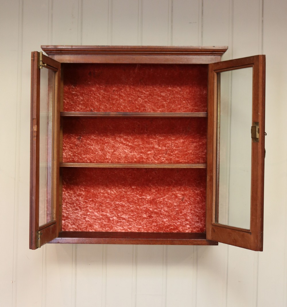 Mahogany Wall Cabinet View VI