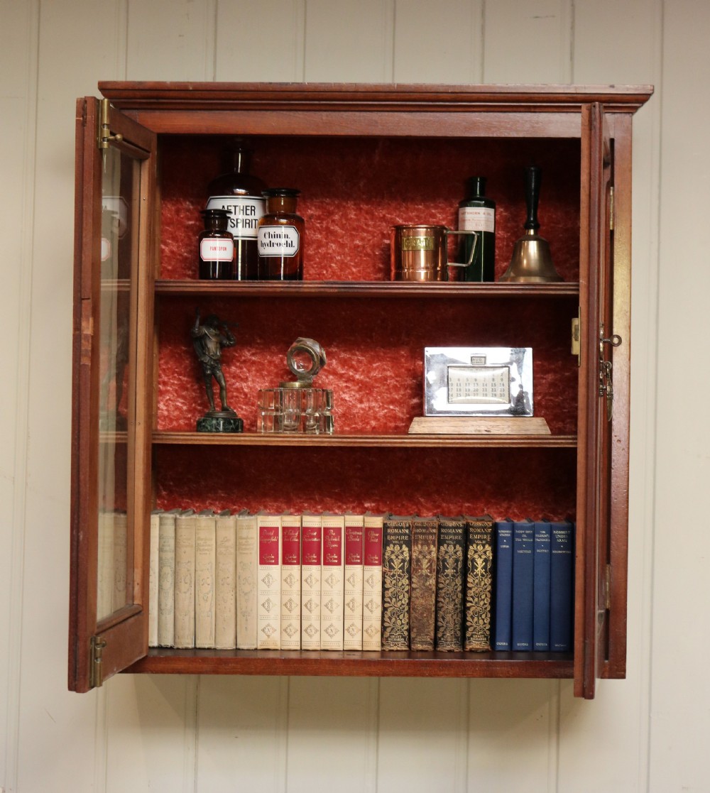 Mahogany Wall Cabinet View VII