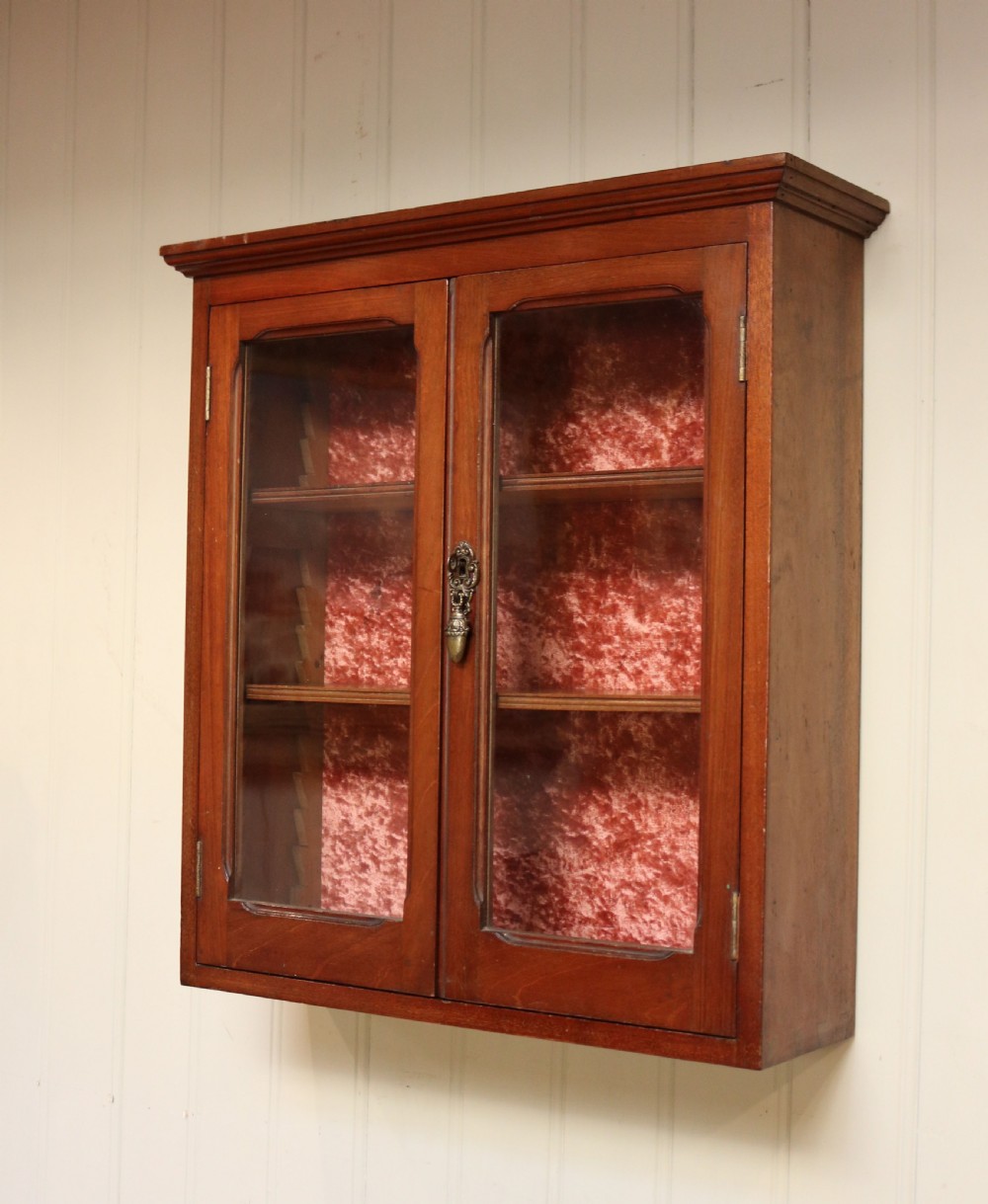 Mahogany Wall Cabinet View VIII