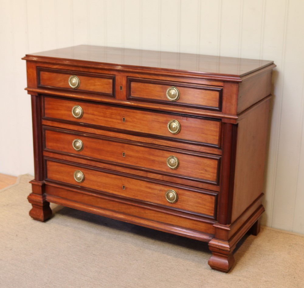 French Mahogany Chest Of Drawers View III