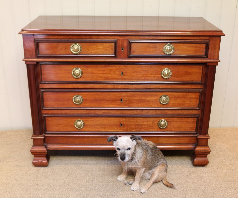 French Mahogany Chest Of Drawers View V