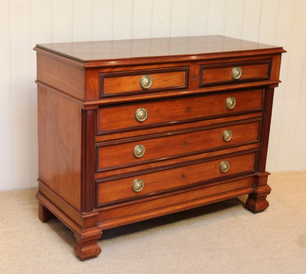 French Mahogany Chest Of Drawers View VI