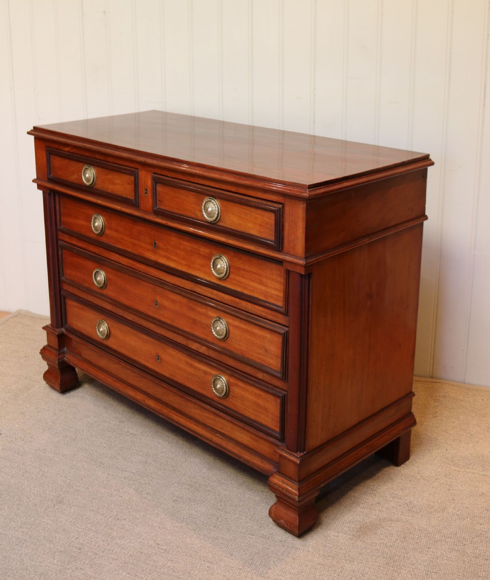 French Mahogany Chest Of Drawers View VII