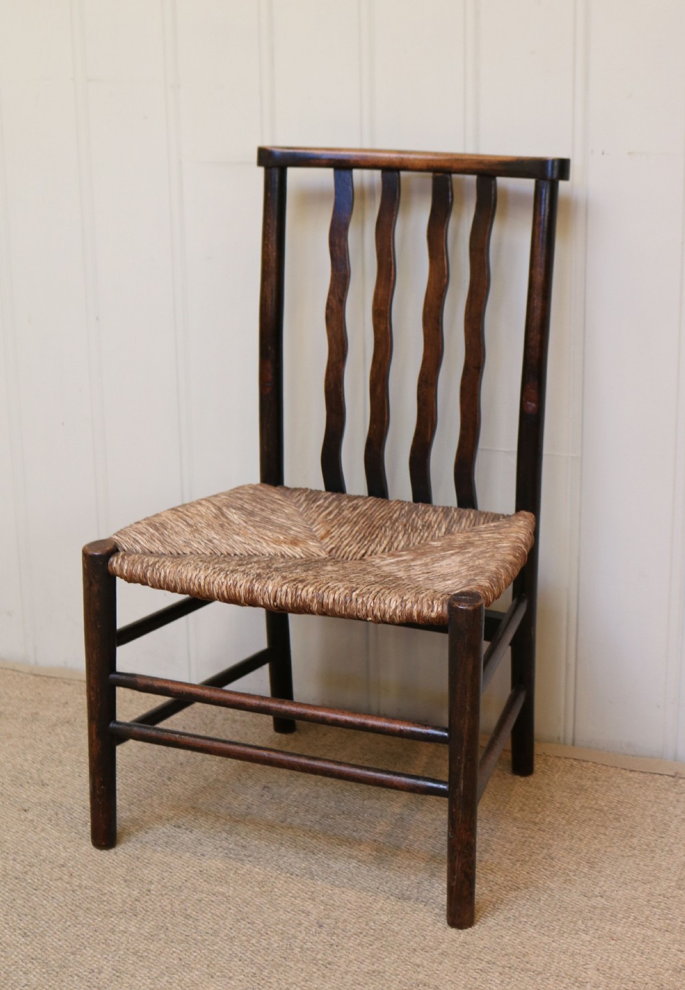 Childs Rush Seat Chair View II
