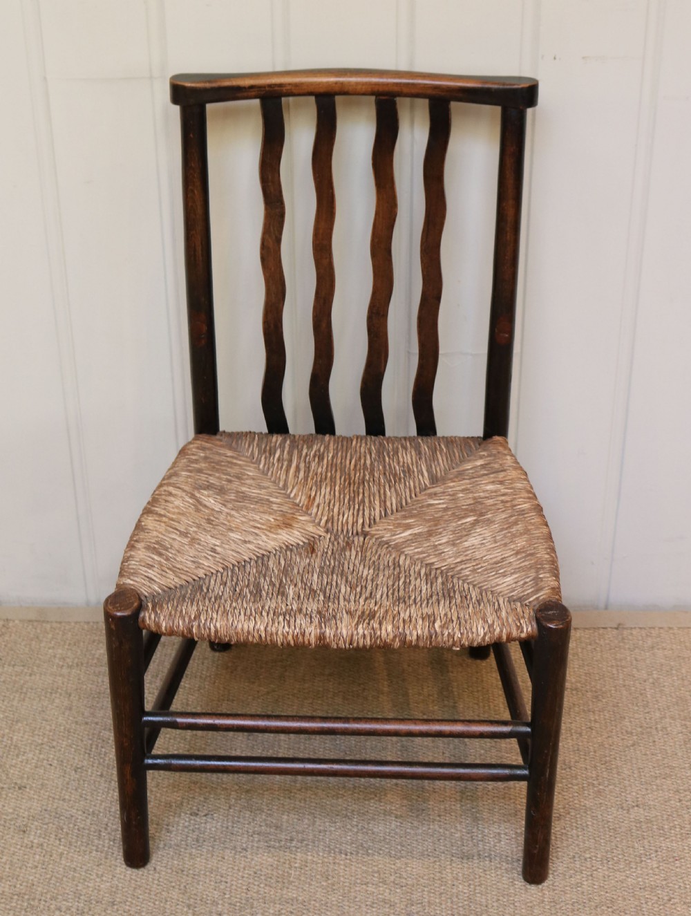 Childs Rush Seat Chair View III