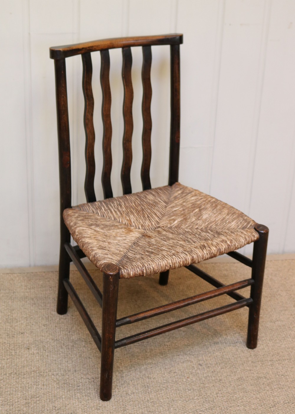 Childs Rush Seat Chair View V