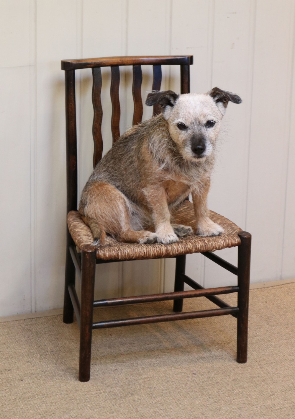 Childs Rush Seat Chair View VII