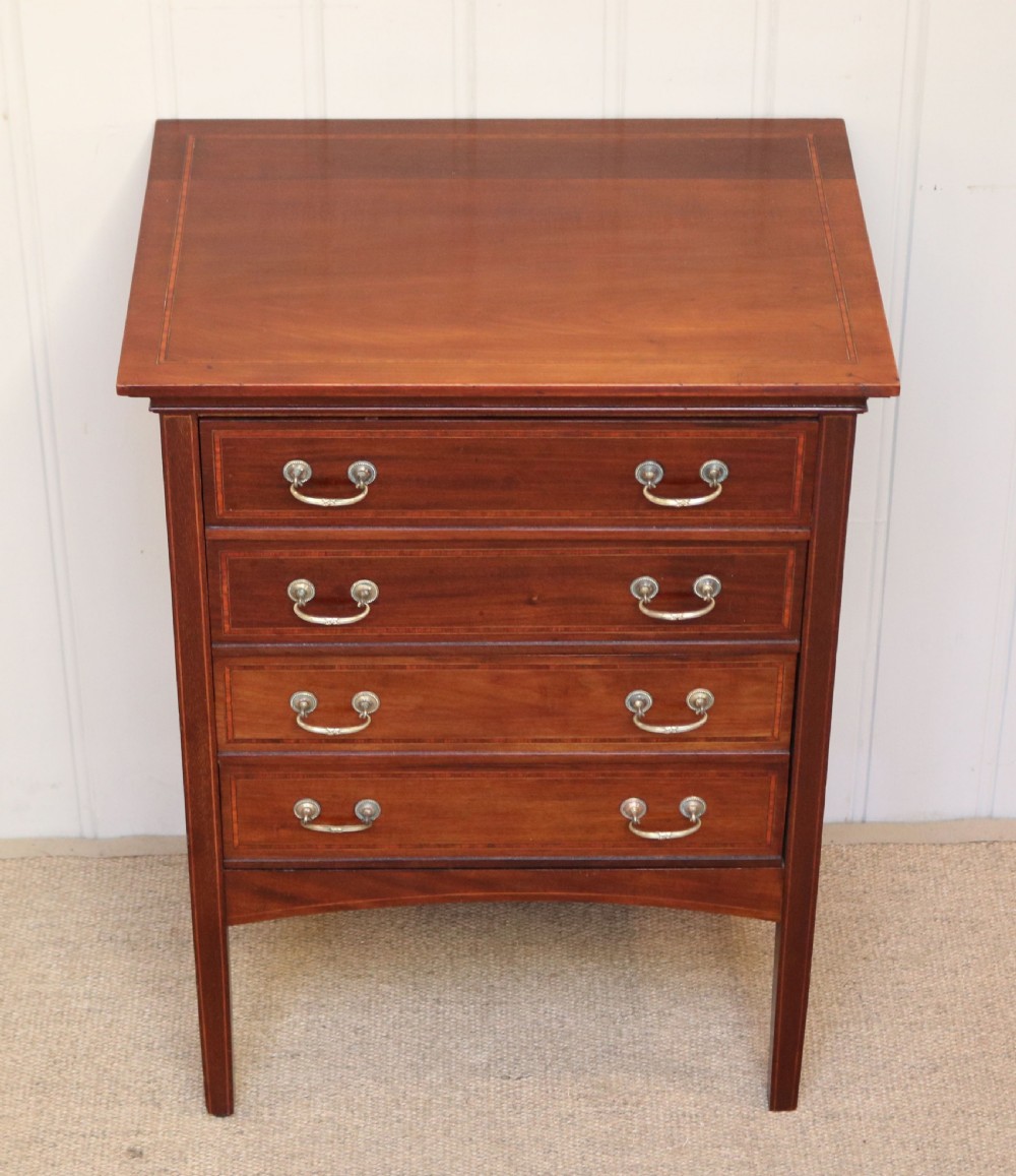 Edwardian Small Proportioned Chest Of Drawers View II