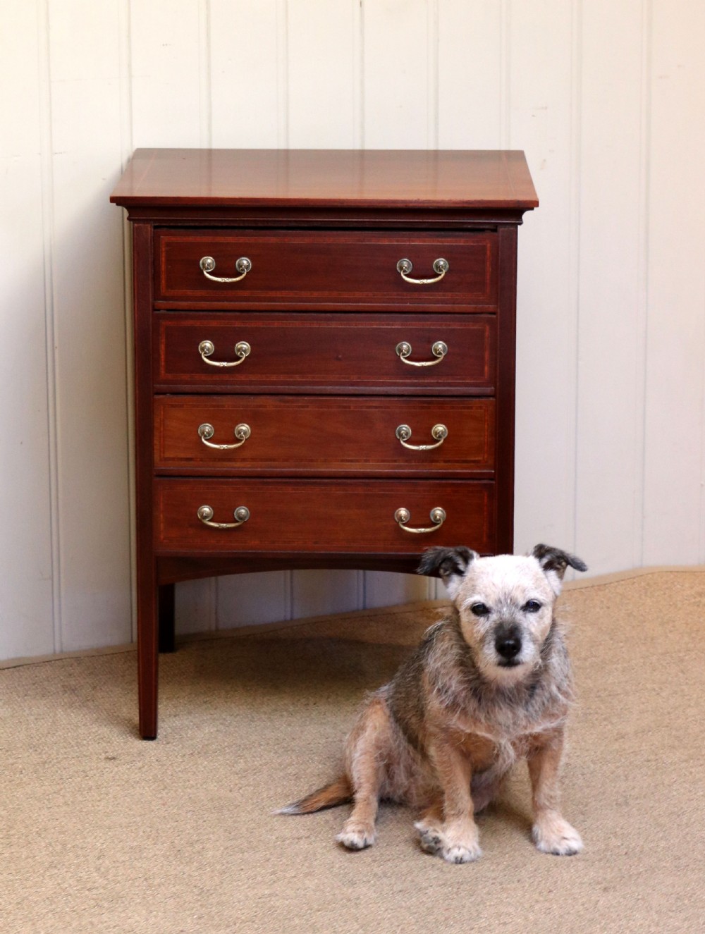Edwardian Small Proportioned Chest Of Drawers View V