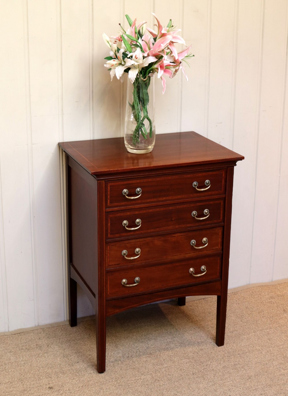 Edwardian Small Proportioned Chest Of Drawers View VI