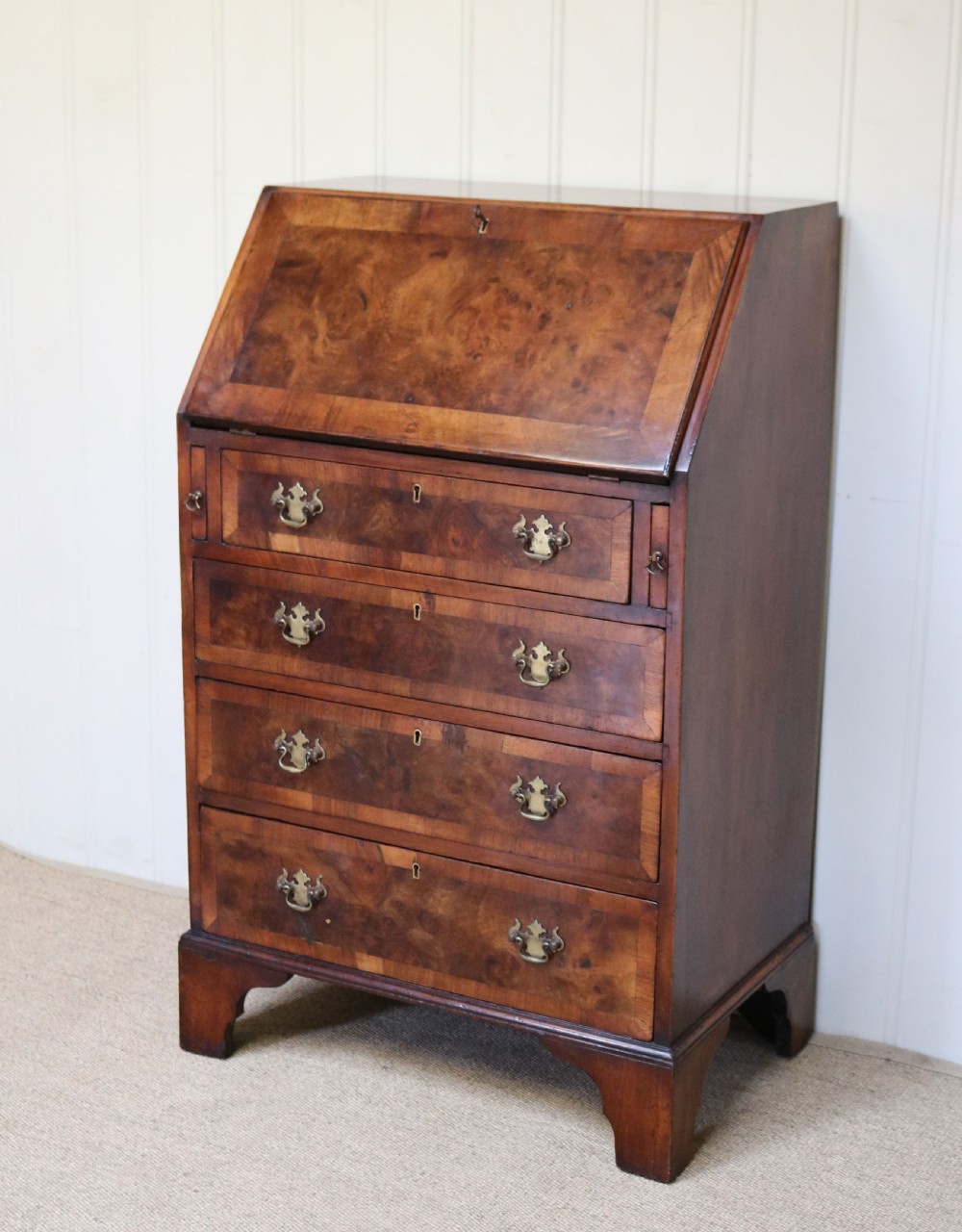 Small Proportioned Walnut Bureau