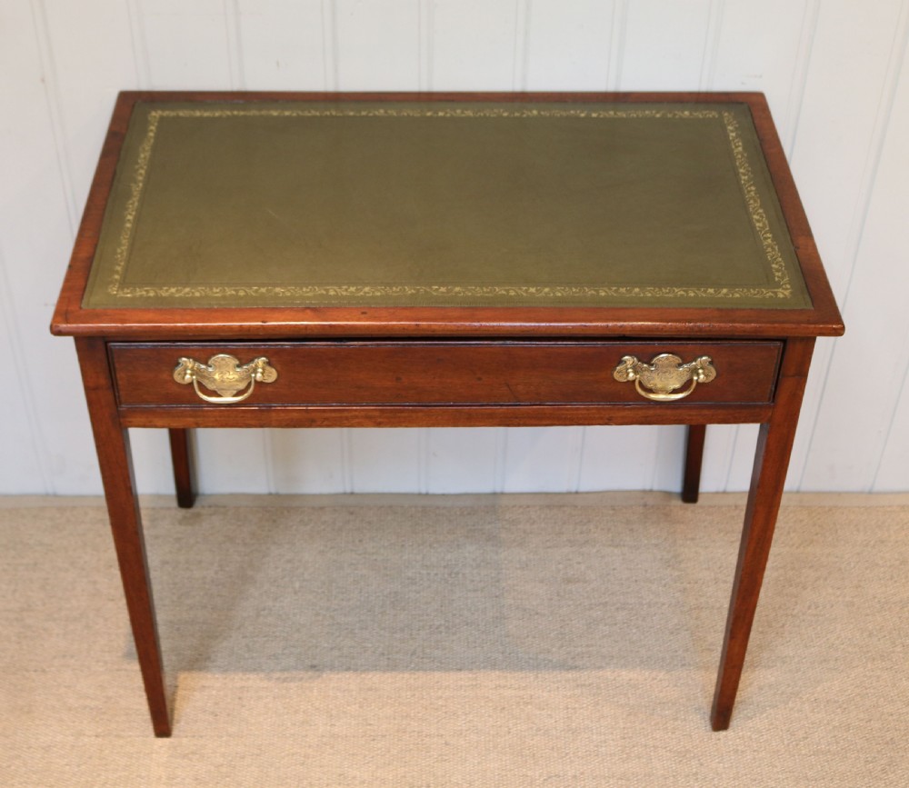Early 19th Century Mahogany Writing Table View IX