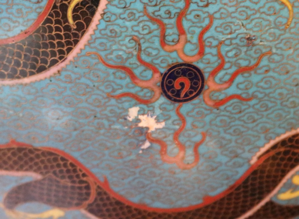 Late 19th Century Chinese Cloisonne Jardiniere View IX