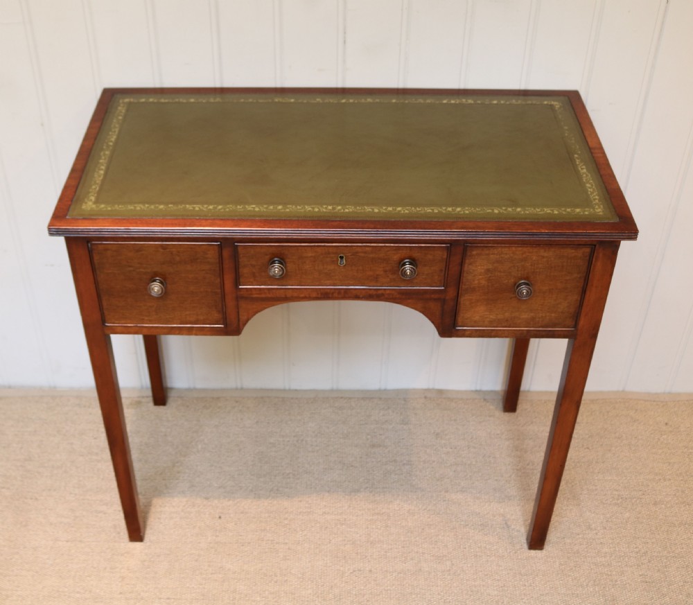 Edwardian Mahogany Writing Desk View III