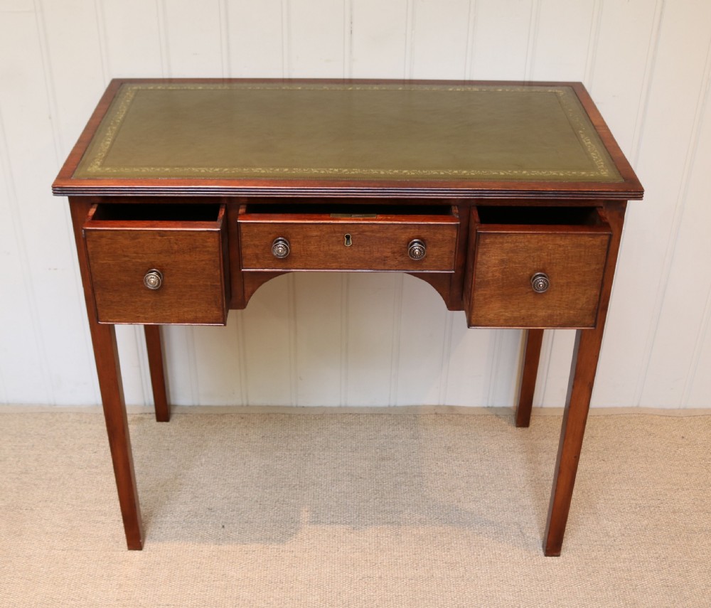 Edwardian Mahogany Writing Desk View IV
