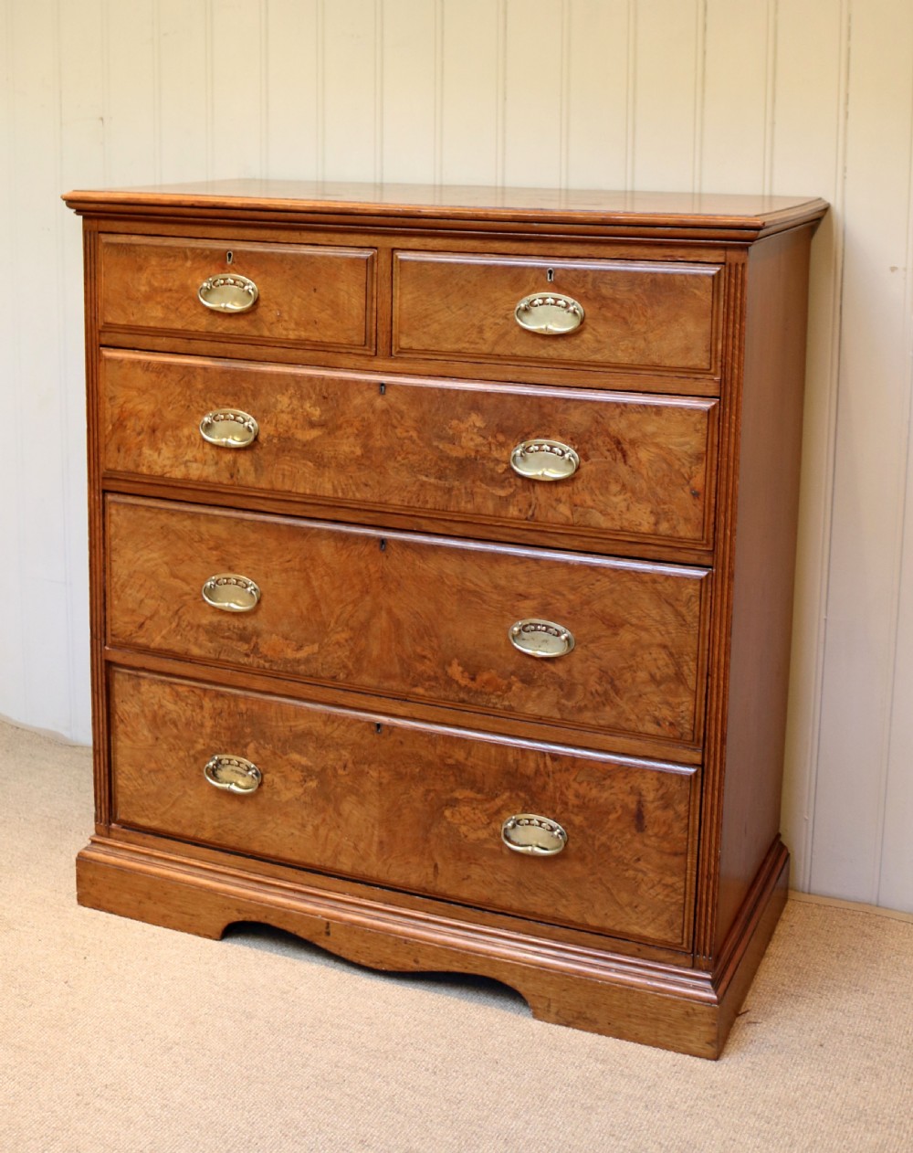 Substantial Pollard Oak Chest Of Drawers View II