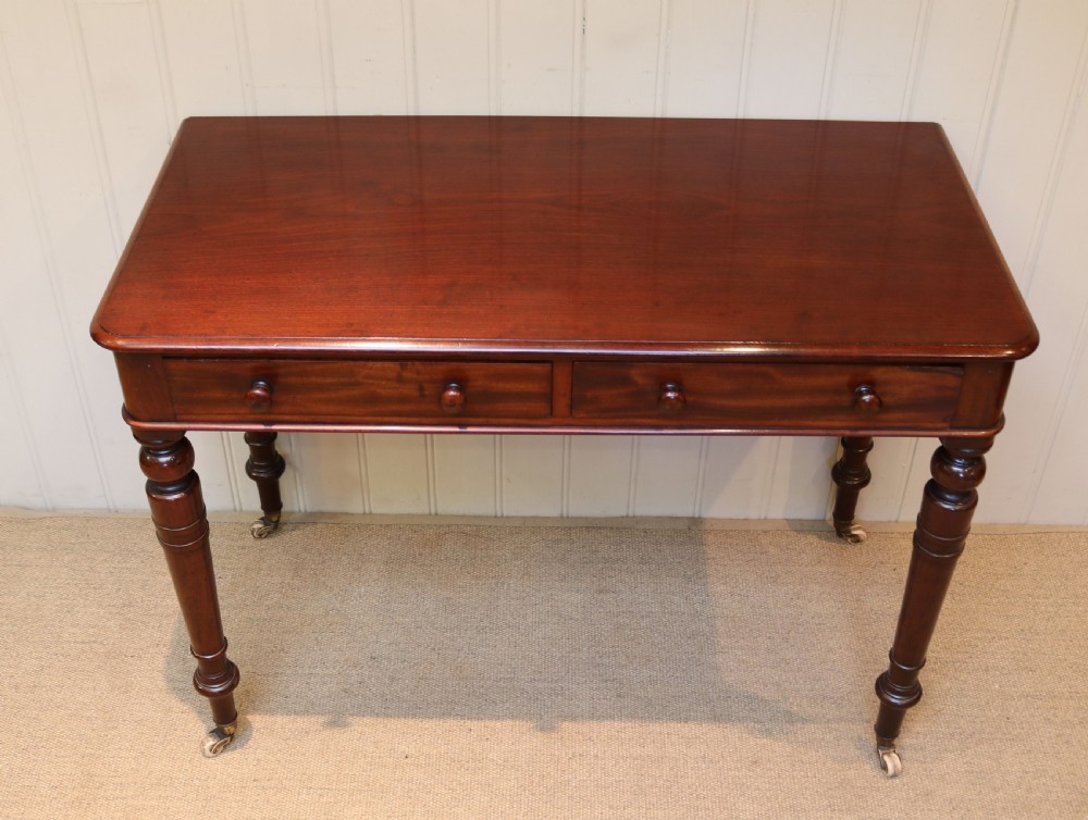 Late Victorian Mahogany Side Table View II