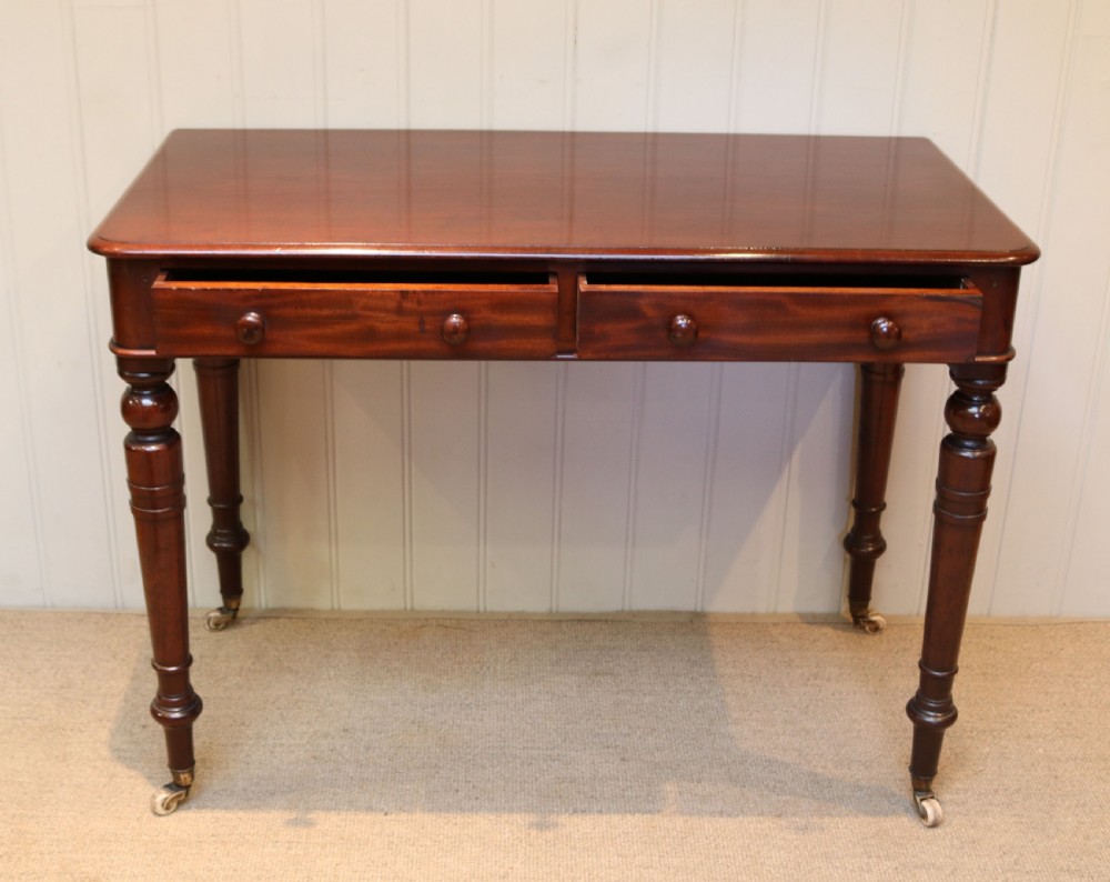 Late Victorian Mahogany Side Table View III