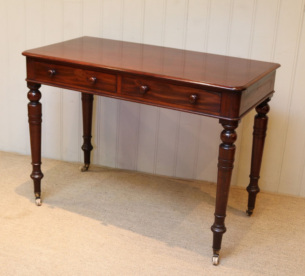Late Victorian Mahogany Side Table View VIII