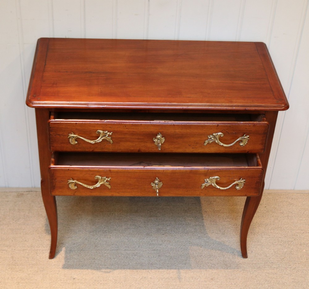 French Cherry Wood Chest View V