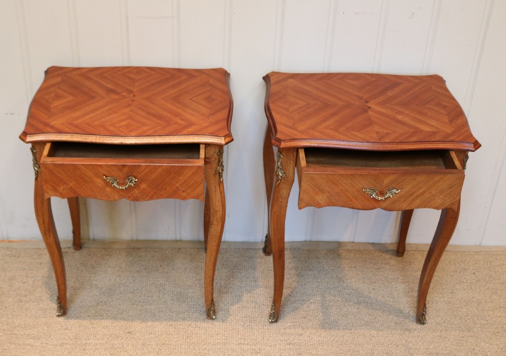 Pair Of Tulip Wood Tables View V