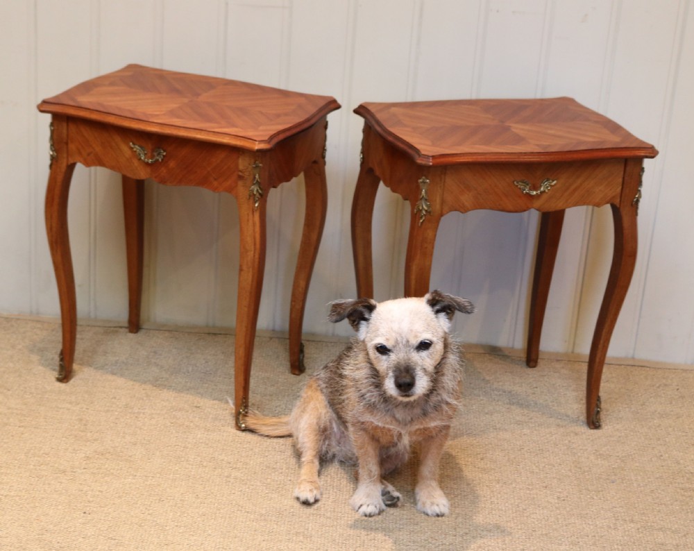 Pair Of Tulip Wood Tables View VII