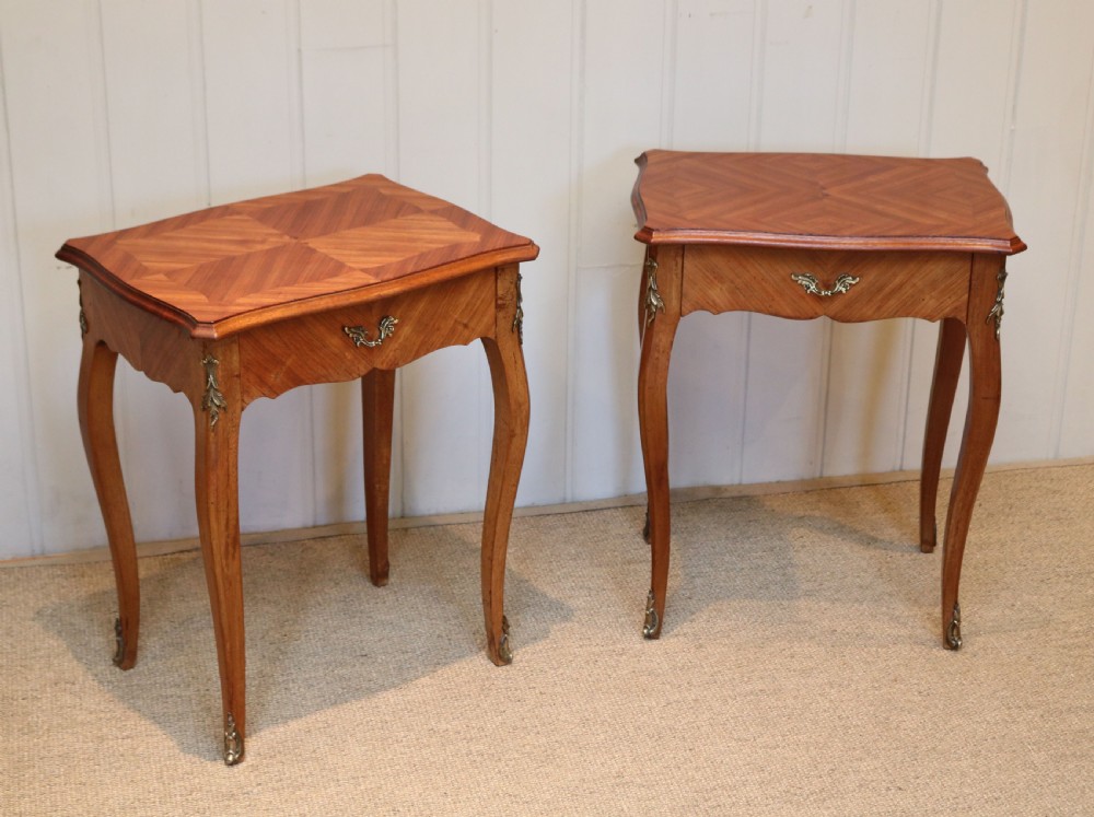 Pair Of Tulip Wood Tables View VIII