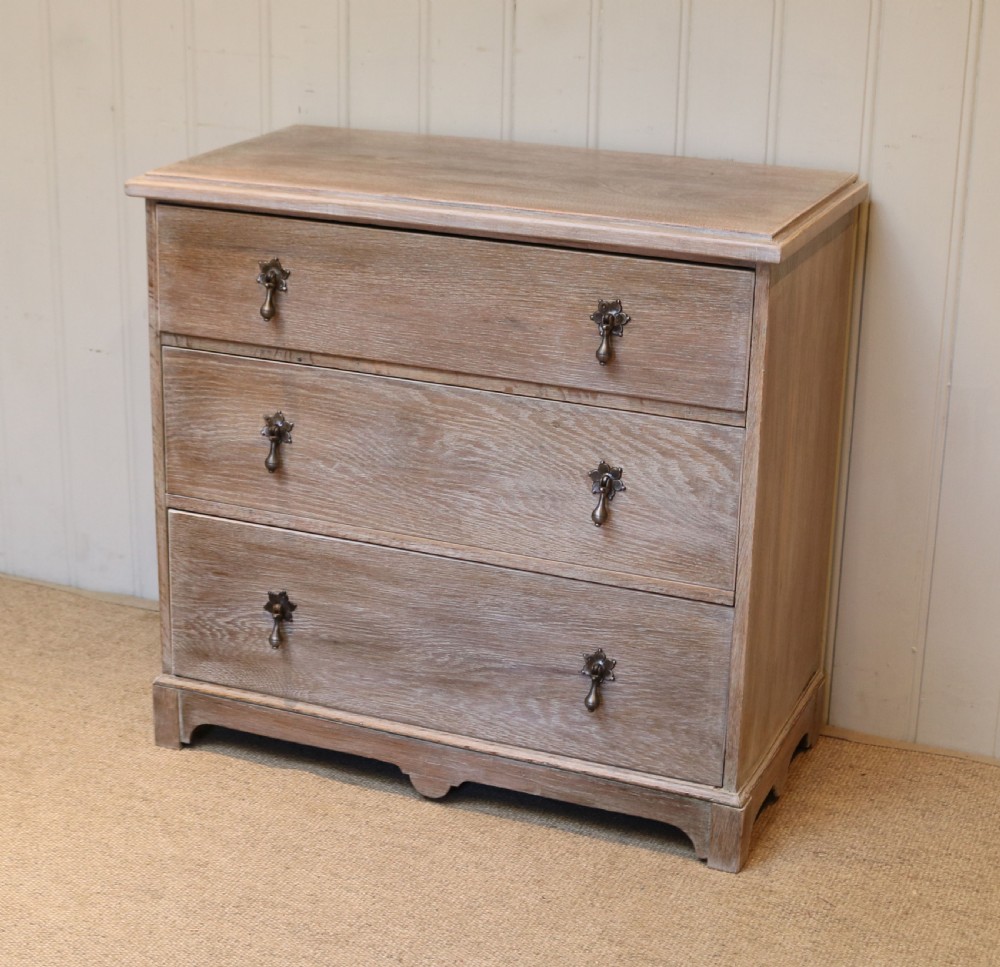 Limed Oak Chest Of Drawers View III