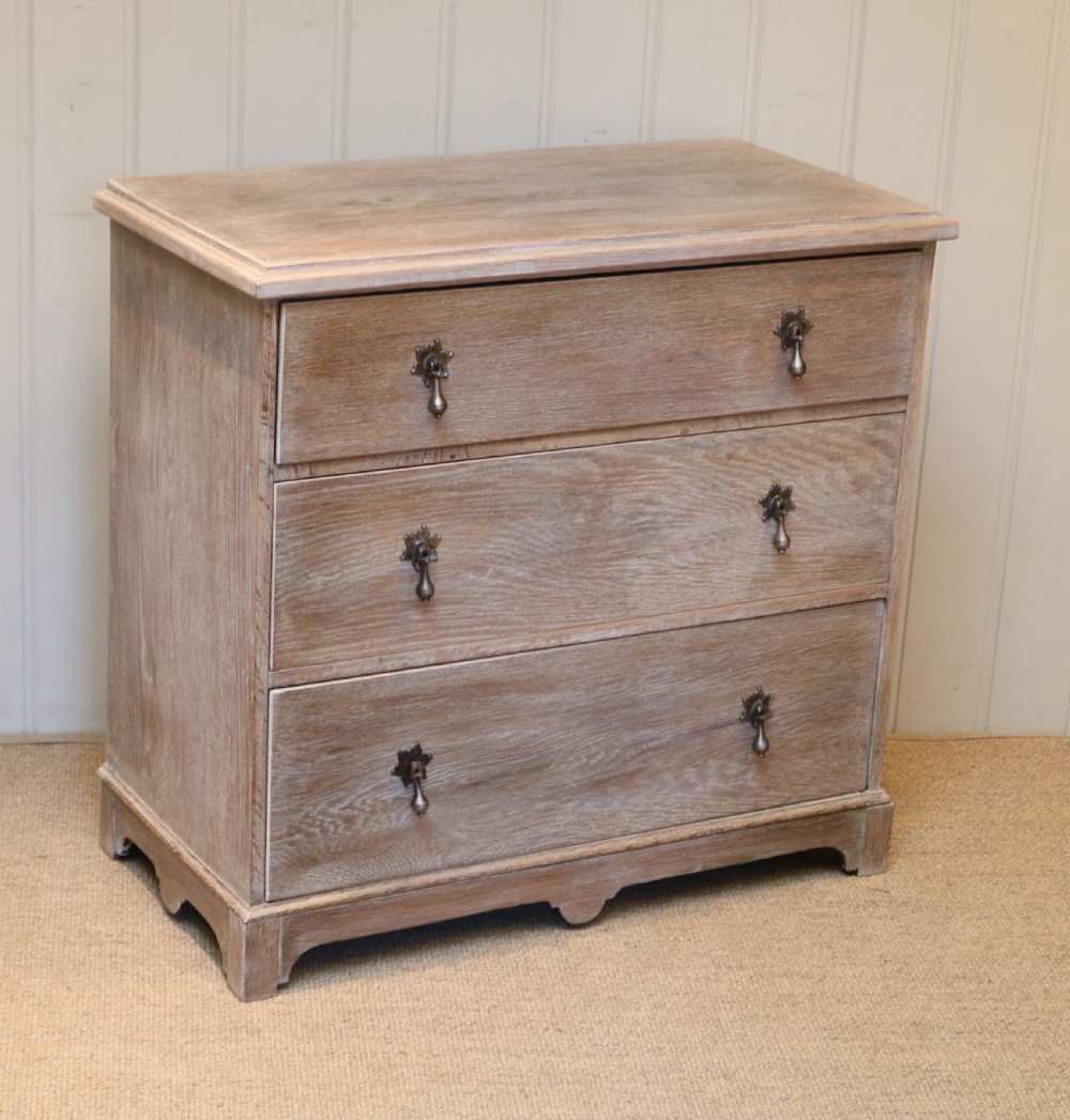 Limed Oak Chest Of Drawers View V