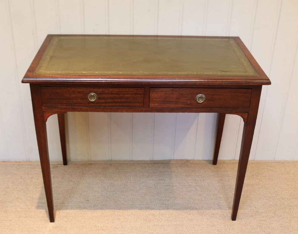Edwardian Mahogany Desk Writing Table