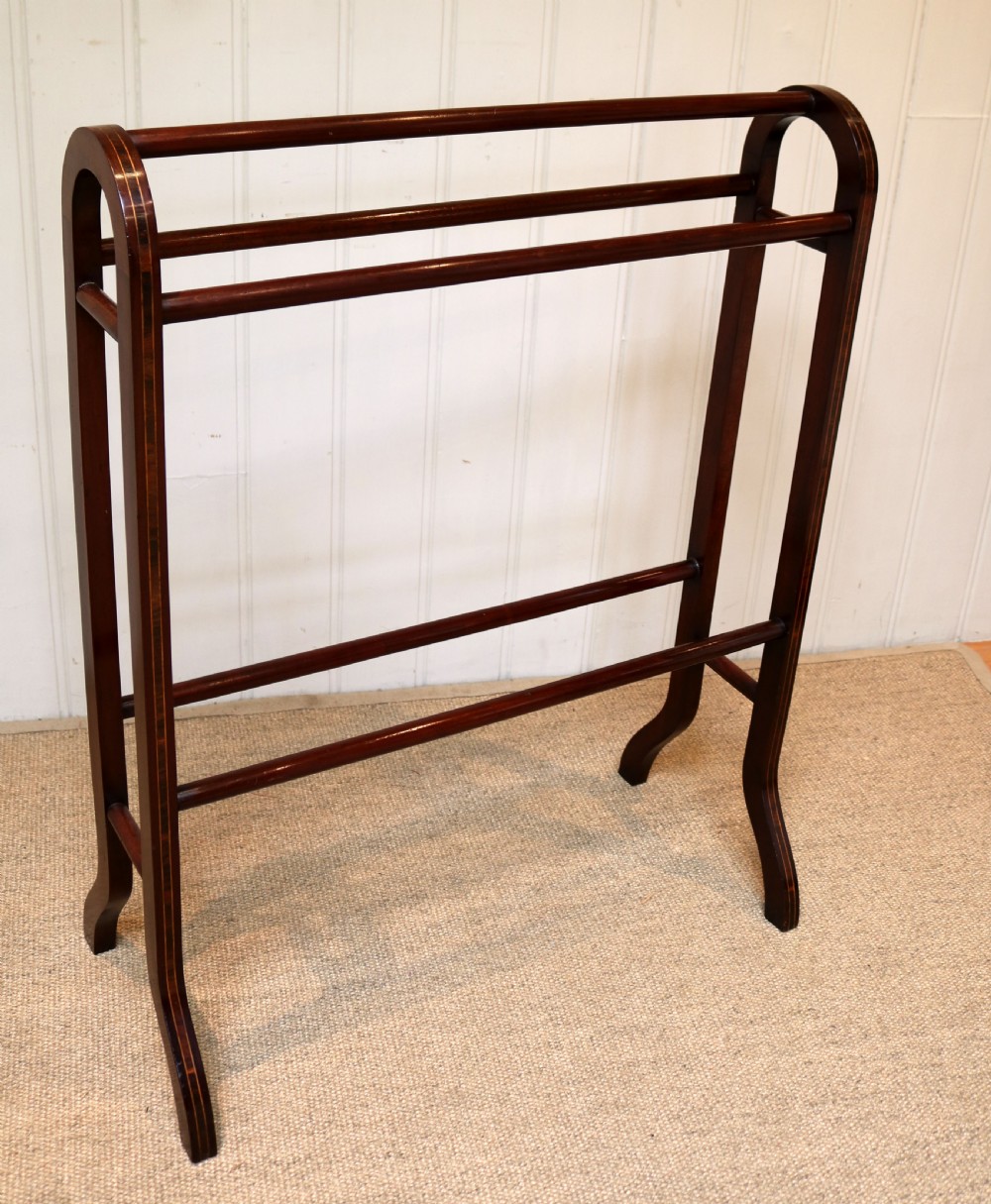 Mahogany Towel Rail View VI