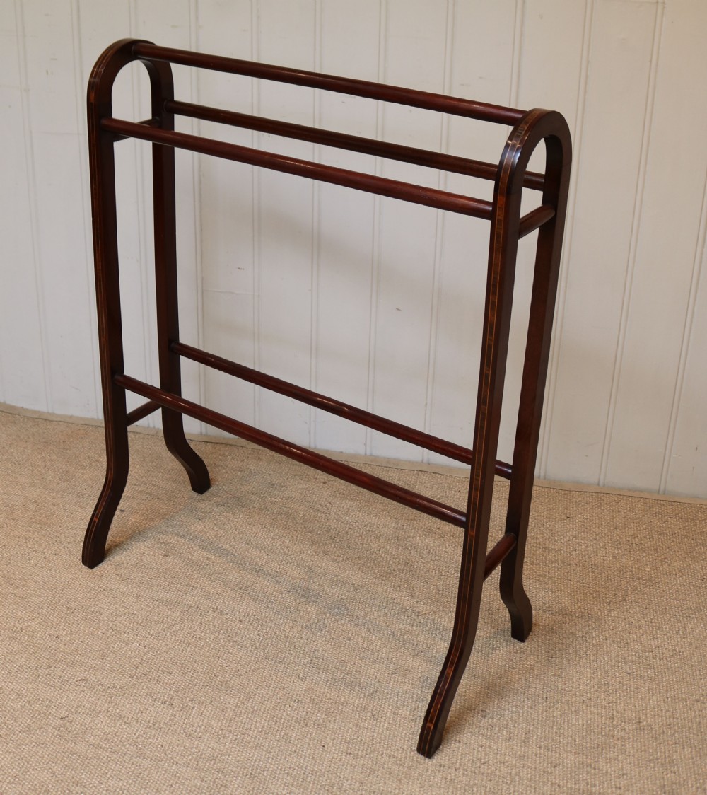 Mahogany Towel Rail View VIII