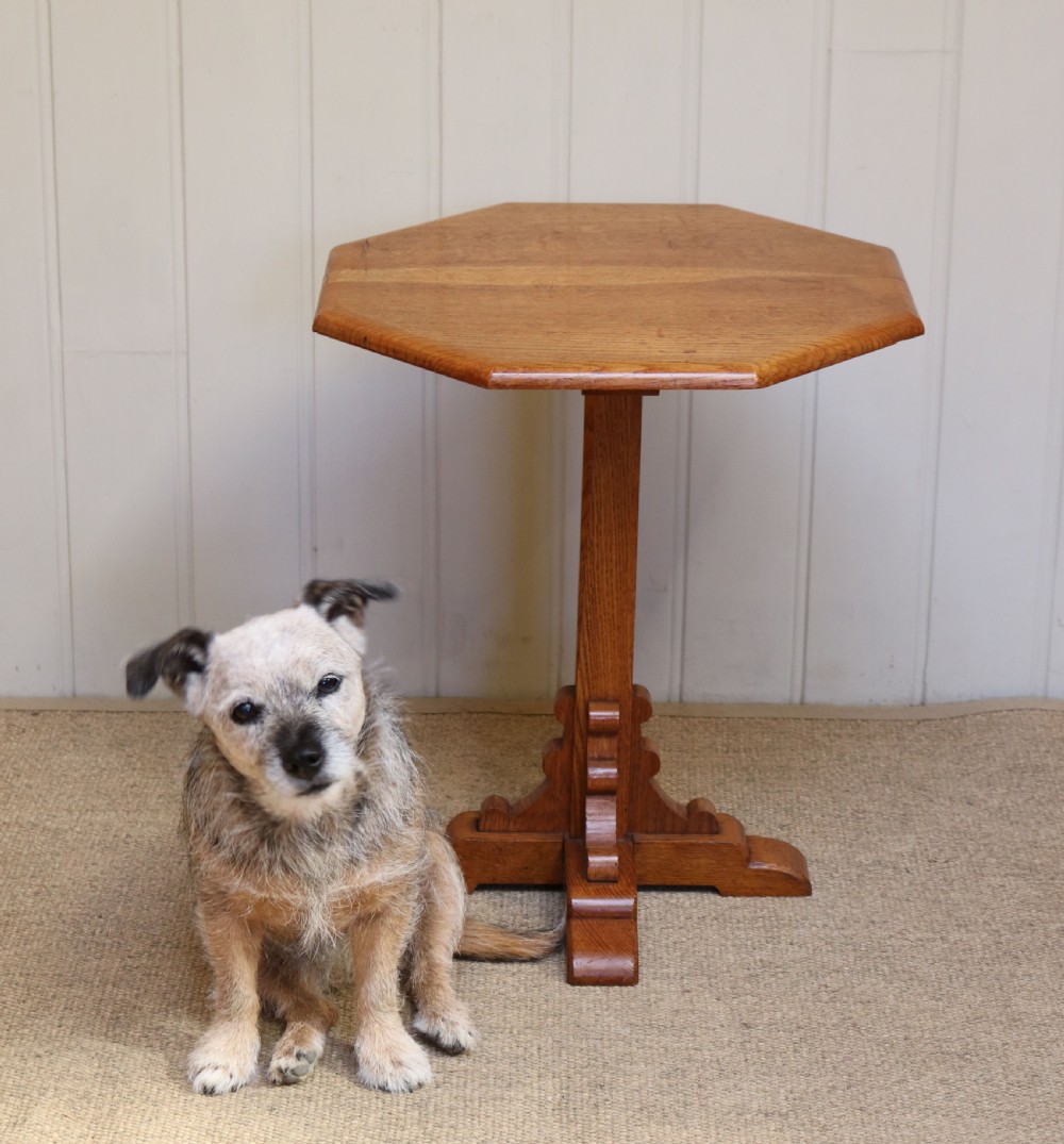 Small Proportioned Oak Octagonal Table View VII