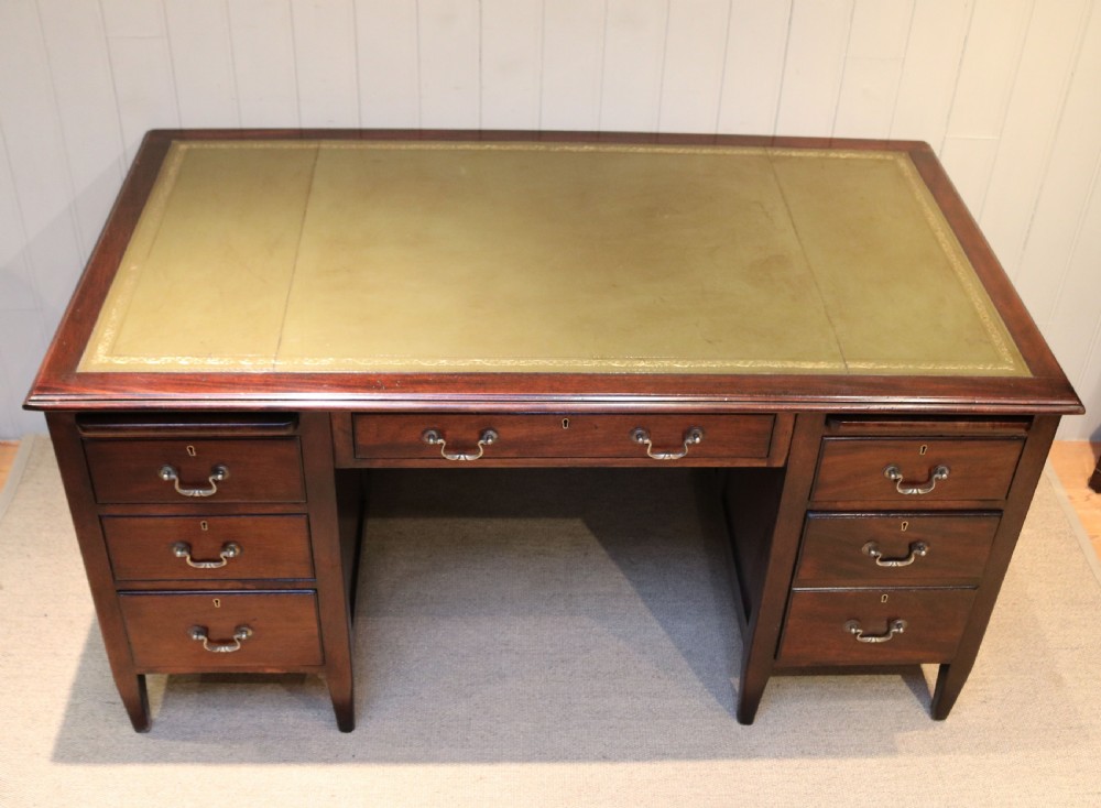 Large Mahogany Desk