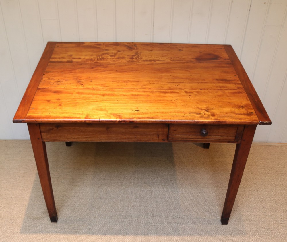 French Cherry Wood Kitchen Table View VIII
