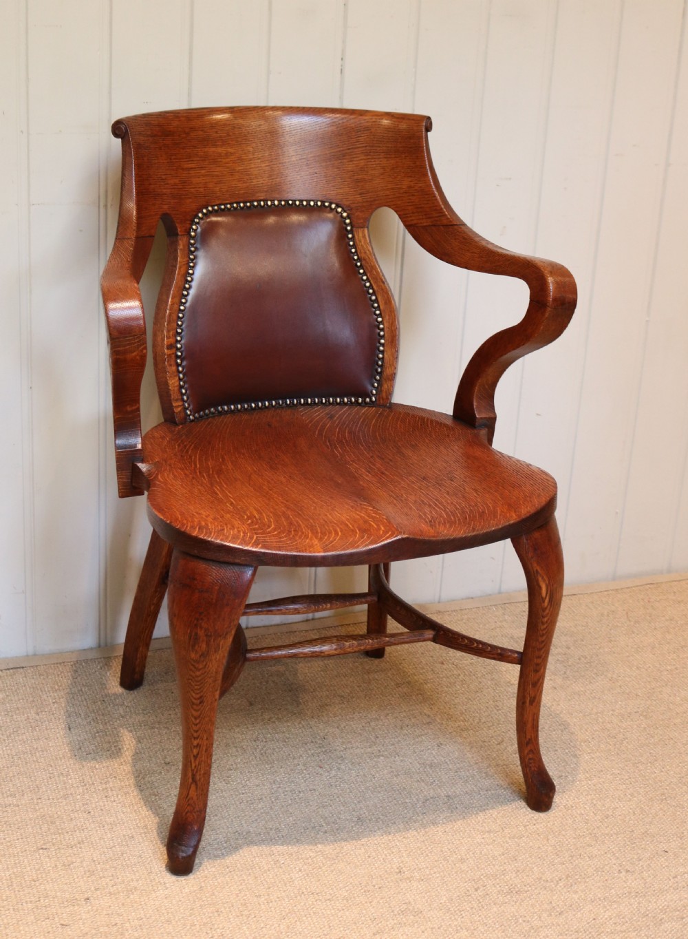 Oak Office Chair View II